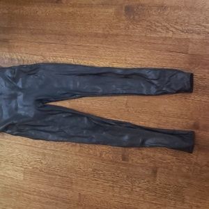 Spanx Leather leggings